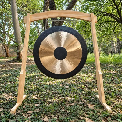 gong tam tam 76 com suporte foto